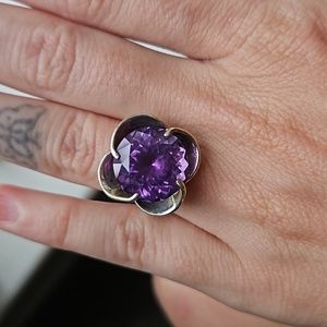 ⭐️Reserve!⭐️ Vintage Imitation Alexandrite Ring